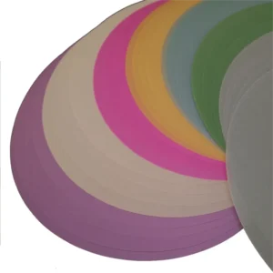 Diamond Abrasion Resistant Optical Fiber Dry Wet Abrasive Sandpaper Polyester Paper Discs D0.5 1 3 9 30