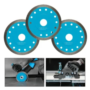 Diamond Brazed Saw Blade Circular Cutting Disc Turbo Mesh for Stone Cutting