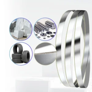 Diamond Coated Band Saw Blade Cut Graphite Ceramic Glass Abrasion Resistant High Precision Fast Cutting Durable