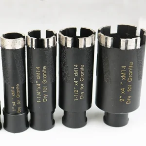 Diamond Core Drill Bit Dry for Granite With 5 8” 11or M14 Thread Core Drill Bit for Granite Masonry Coring