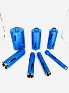 Diamond Core Drill Bits Vacuum Brazed Twist Drill Bit for Masonry Marble Drilling 6mm Shank 330mm Length 3 Year Warranty