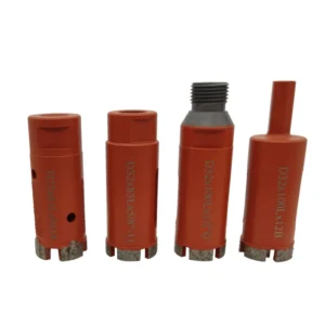 Diamond Crowns for Wet Drilling Holes Diamond Drill Bit High Frequency Weld