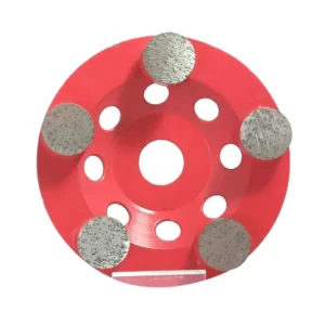 Diamond Cup Grinding Wheel with Serrated Edge for Medium Hard Materials
