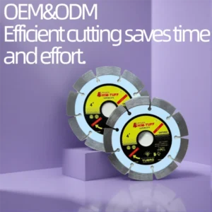 Diamond Cutting Disc Turbo Saw Blade 4.5 Inch 115mm for Granite Marble and Tile Fast Clean Cuts Low Vibration