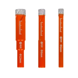 Diamond Drill Bits Dry Drilling Brazed Diamond Core Hole Saw Round Square Hole Drill Bit