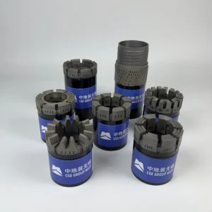 Diamond Drilling Core Bits Carbon Steel Forged Ore Mining Drill Bits ISO 9001 Certified 1 Year Warranty