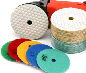 Diamond Dry Grinding Disc Marble Granite Quartz Glass Stone Polishing Disc