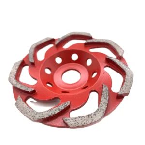 Diamond Dry Grinding Metal Concrete Floor Polishing Pads Grinding Cup Wheels for