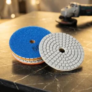 Diamond Flexible Wet Polishing Pad Wet Grinding Disc Round for Marble Stone Glass Ceramics