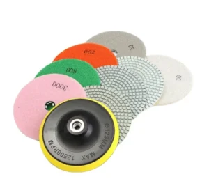 Diamond Hand Metal Dongsing Fine Abrasive Polishing Pads Sponges 3in 100mm OEM Buffing Stone Car Bodies