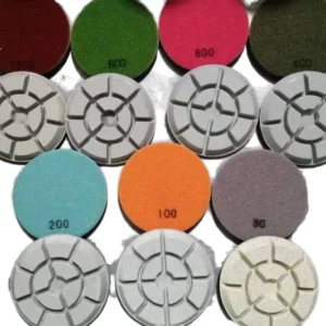Diamond Impregnated Stone Buffing for Granite Marble 5in Outer Diameter Floor Application for Concrete OEM Customizable Medium