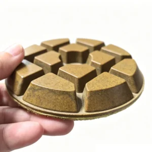 Diamond Industrial Grade Polishing Pads 4mm/6mm/8mm/10mm Thickness Customizable OEM Cement Concrete Stone Floor Polisher Pads