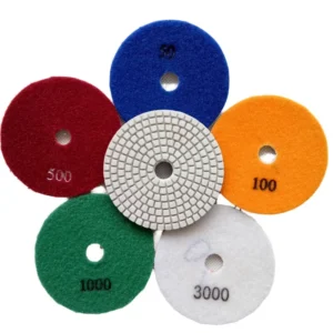 Diamond Resin Polishing Floor Wet Buffing Pads for Granite and Marble Customizable OEM Support