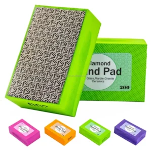 Diamond Sanding Pads Polishing Tools Electroplated Hand Polishing Pad for Glass