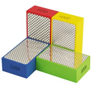 Diamond Sanding Sponge Pads Rectangular 60# 100# 200# 400# for Wood Ceramic Tile Glass Grinder