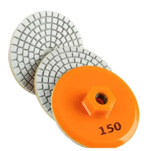 Diamond Stone Polishing Pad 100mm M10 50-3000 Grit for Marble Granite Quartz Stone