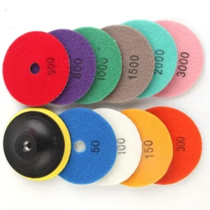 Diamond Stone Polishing Pads for Stone Marble Granite Sanding and Polishing Resin Bond Diamond Polishing Pads