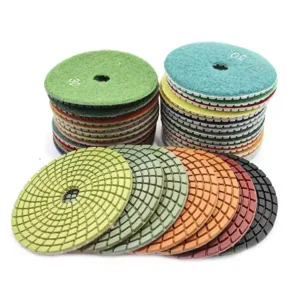 Diamond Stone Polishing Pads for Stone Marble Granite Sanding and Polishing Resin Bond Diamond Polishing Pads