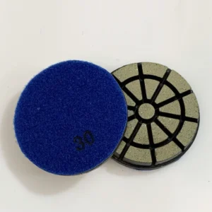 Diamond Stone Polishing Tool Removal Scratches 80mm Ceramic Chip Grinding Pads for Granite Marble Concrete