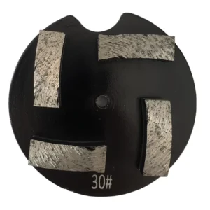 Diamond Tools Floor Grinding Pad 4 Bar Disc Pads for Concrete Grinder DT015