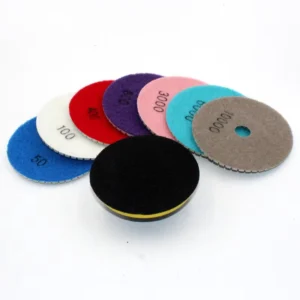 Diamond Tools for Granite and Marble Stone Floor Polish Resin Bond Polishing Pads OEM Customizable Buffing Pads