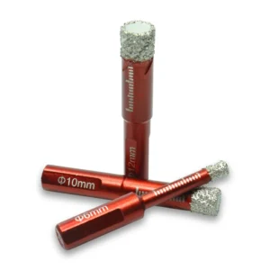 Diamond Vacuum Brazed Core Drill Bits with M14 Shank for Angle Grinder and Hand Drill Masonry Drilling