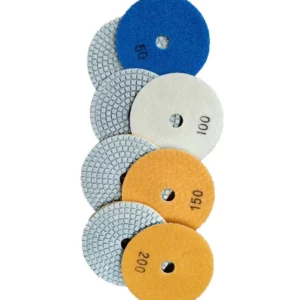 Diamond Wet Dry Diamond Polishing Pads for Stone Marble Granite Concrete Polishing Water Grinding Discs Round Shape Diamond Soft