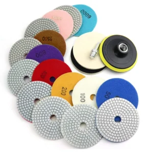 Diamond Wet Polishing Pads Set Customizable OEM Support for Polishing Stones and Floors