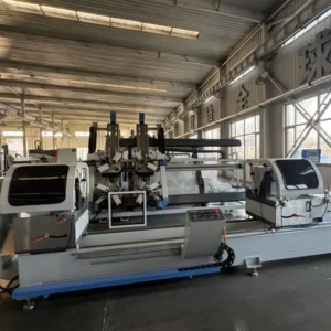 Digital Display Cutting Saw Double Mitre Saw for PVC Profile