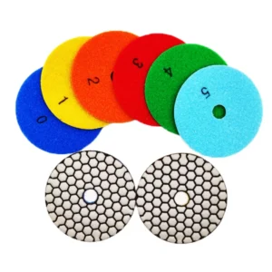 Dry Polishing Pads for Marble and Granite Diamond Marble Polisher Pads Marble Abrasive Pads Sharpening Stone Polishing