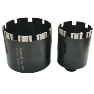 Dry Stone Diamond Core Bits for Granite Hole Drilling with Reinforcing Ribs