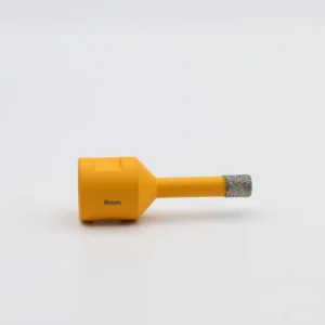 Dry Vacuum Brazed Core Diamond Drill Bits 8mm 35mm Working Length 60mm Total Length Granite Marble Masonry Drilling