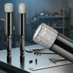 Durable High Quality Hex Handle Brazed Dry Drilling Hole Saw Cutter for Marble Quartz Stone Tile