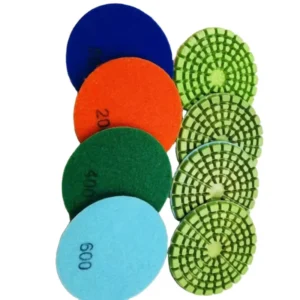 Durable Wet Flexible Diamond Polishing Pads for Marble Granite