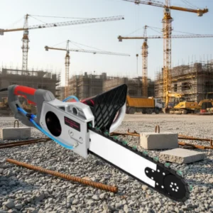 Electric Concrete Saw Wall Cutting Machine with Diamond Chain Cordless Reinforced Concrete Chain Saw