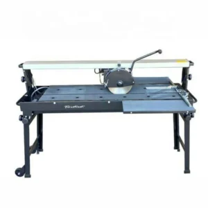 Electric Wet Tile Saw 1.5KW 1250mm Wet Tile Cutter Stone Cutter Rail Saw With Double Work Table Porcelain Tile Cutting Saw