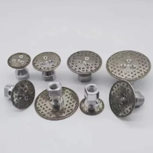 Electroplated Diamond Grinding Discs with M14 Flanges 30mm 40mm 50mm 60mm Diamond Grinding Discs Cutting Blades