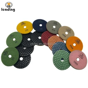 Extra Thick 4-Inch 100x5mm Polishing Pads 4DS5 SHARP Formula High Hardness Abrasive Pad OEM/OBM Customized Support