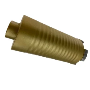 FENGTAI Laser Welded Diamond Drill Bit Resin Bonding Black Oxide Finish for Dry Cutting Granite Reinforced Concrete
