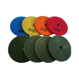Facoty 5inch Diamond Marble Wet Polishing Pads Wet Polishing Pads for Granite Tile Floor POlishing Tools