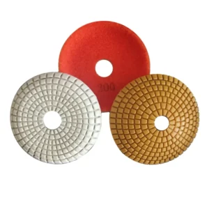 Factory Direct 100mm Convex Diamond Polishing Pads for Marble Granite Quartz OEM Supported Buffing Pads