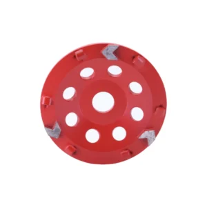 Factory Direct 5″ PCD Segment Diamond Grinding Wings Cup Diamond Grinding Wheel for Grinder Machine