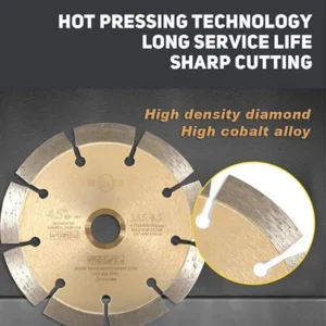 Factory Direct Sales Segmented Diamond Saw Blades for Wet and Dry Cutting Suitable for Concrete Stone and Masonry