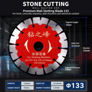 Factory OEM All Purpose Diamond Saw Blade for Granite Marble Quartz Limestone Travertine