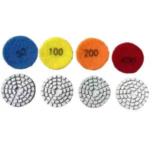 Flexible Diamond Water Grinding Disc Soft Pad for Marble Granite Quartz Artificial Stone Floor Renovation