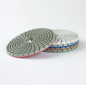 Flexible Grinding Disc 4 Inch Resin Bond Diamond Wet Polishing Pads for Marble Granite