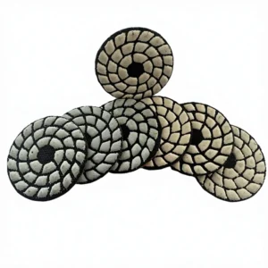 Flexible Resin Diamond Polishing Pads 50mm Mini Dry Use for Granite Marble Stone Polishing
