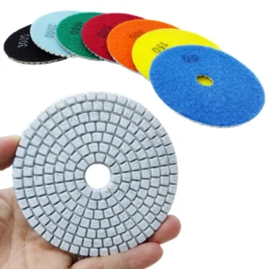 Floor Polishing Pad Diamond Buffing Pads 3″ 4″ Wet Grinding Flexible Sanding Disc for Marble Concrete ANGLE GRINDER OEM