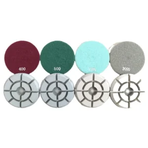 Floor Polishing Pads Diamond Resin Bond Buffing Pads for Marble Concrete Terrazzo Granite OEM Supported