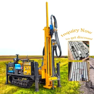 Full Hydraulic Diamond Core Drilling Rig Core Sample Geotechnical Drill Rigs With NQ And BQ